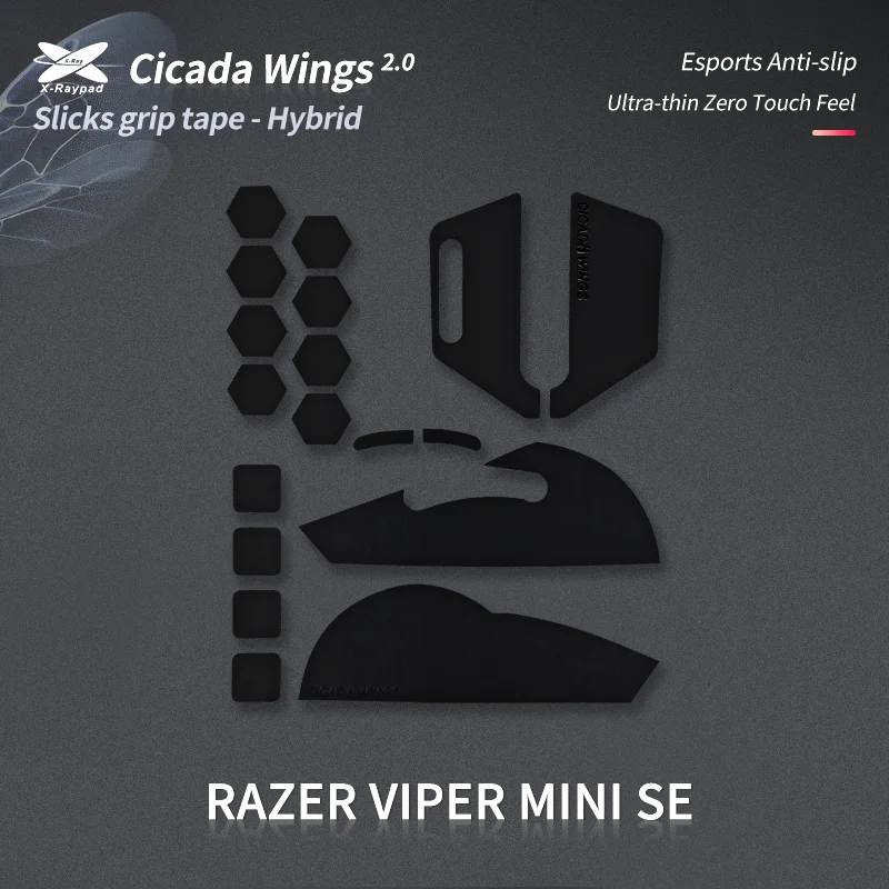 X-Raypad Cicada Wings V2 Slicks Grip For Razer Viper Mini SE