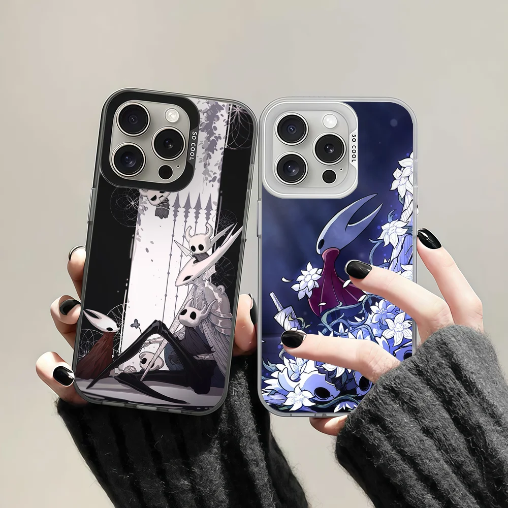 Game H-Hollow K-knight Silksong Phone Case For Samsung S25 S24 S23 A07 A17 A06 Ultra FE Plus Protective IMD Color Cover