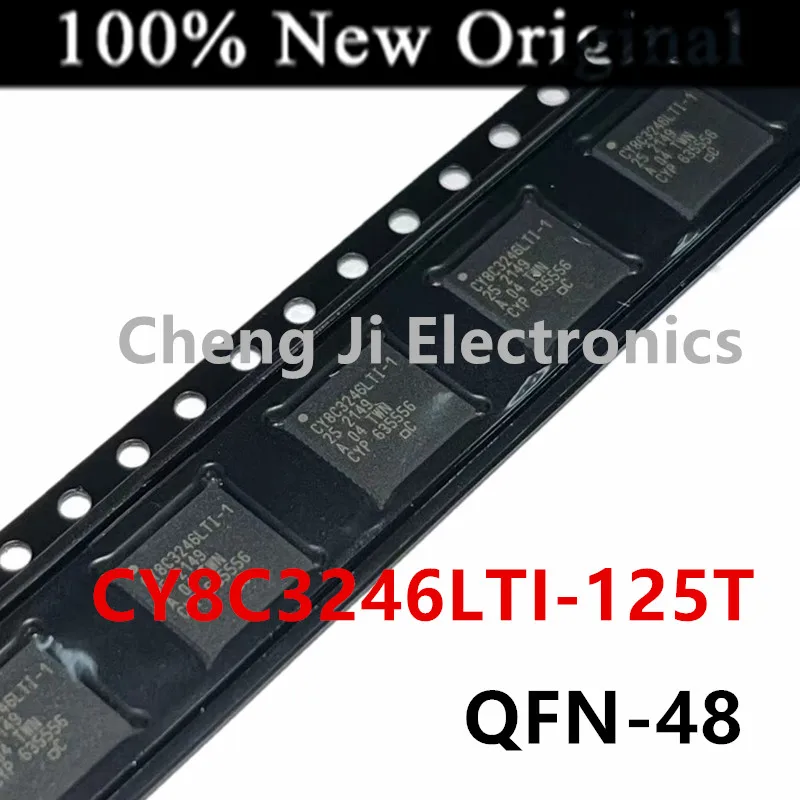 5PCS/Lot      CY8C3246LTI-125T     CY8C3246LTI-125    CY8C3246LTI    QFN-48   New original programmable system-on-chip