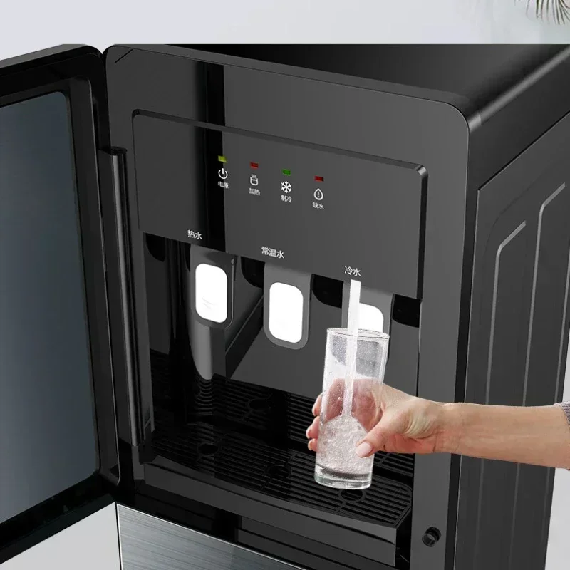 Dispensador de agua vertical para el hogar, Cubo de carga inferior, completamente automático, inteligente, caliente y frío, Oficina