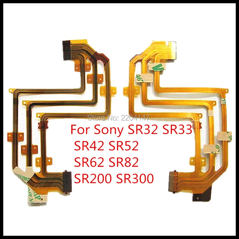 

3PCS/FREE SHIPPING! LCD Flex Cable For SONY DCR-SR32E DCR-SR33E DCR-SR42E DCR-SR52E DCR-SR62E SR32 SR33 SR82 SR200 SR300 Camera