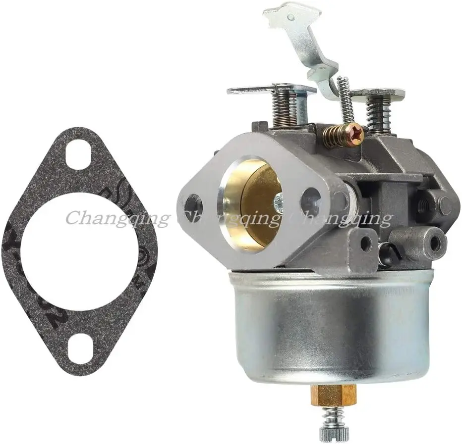 632424 Carburetor w/Gasket Fits Tecumseh HH100 HH120 4-Cycle Horizontal Engine Carb