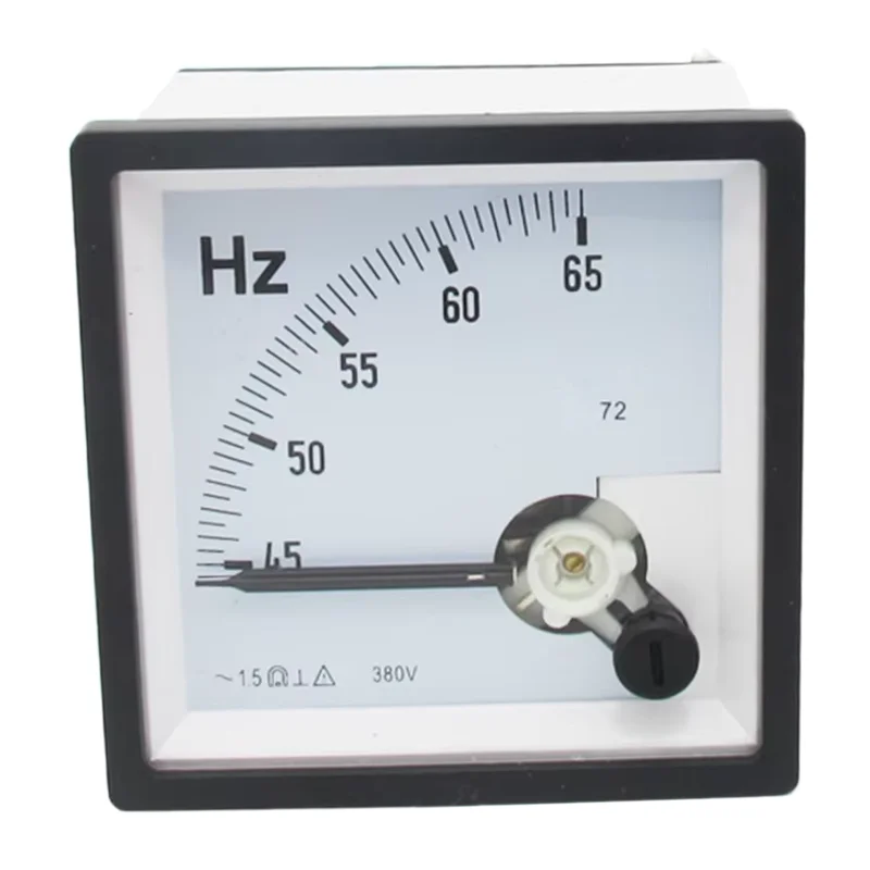 1Pcs SJ-72 45-55Hz 45-65Hz 55-65Hz AC 110V 220V 380V Frequency Table Herzt Meter CP-72 CZ-72 SQ-72