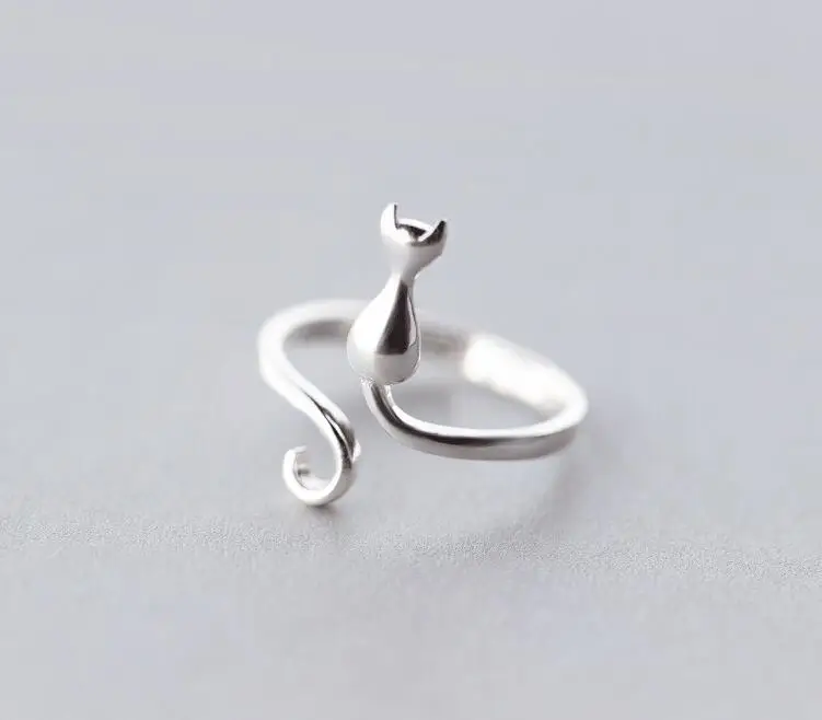 Women's 925 Sterling Silver Cute Lemon Orange Opening Ring