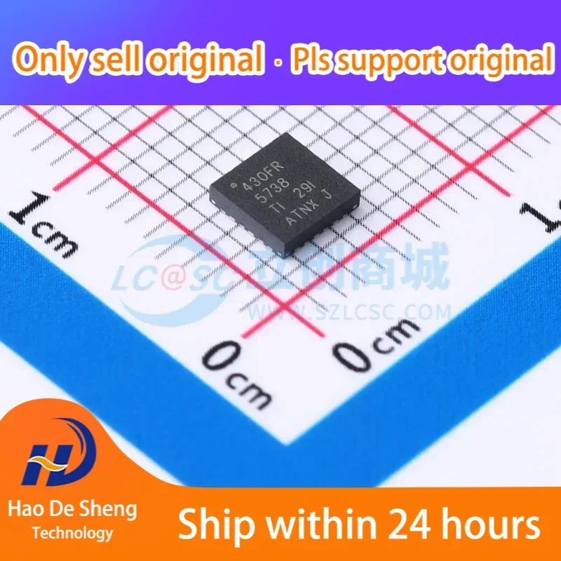 

10 шт./лот MSP430FR5738IRGER HVQFN-24 новый оригинал на складе