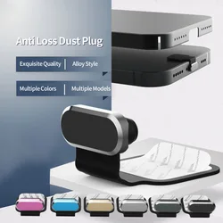 Porta de carregamento Anti-Dust Dirt Plug Silicone Telefone Dustplug Para Apple iPhone Samsung S22 S21Ultra Universal Charge Port Protector