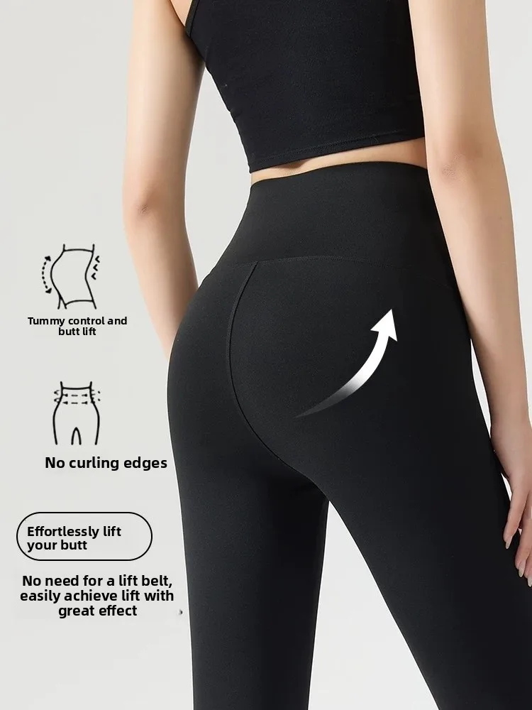 Hohe Taille Yoga Hosen Damen Sommer Dünne Leggings Bauch Kontrolle Abnehmen Beine Butt Lifting Outdoor Wear ark Hosen