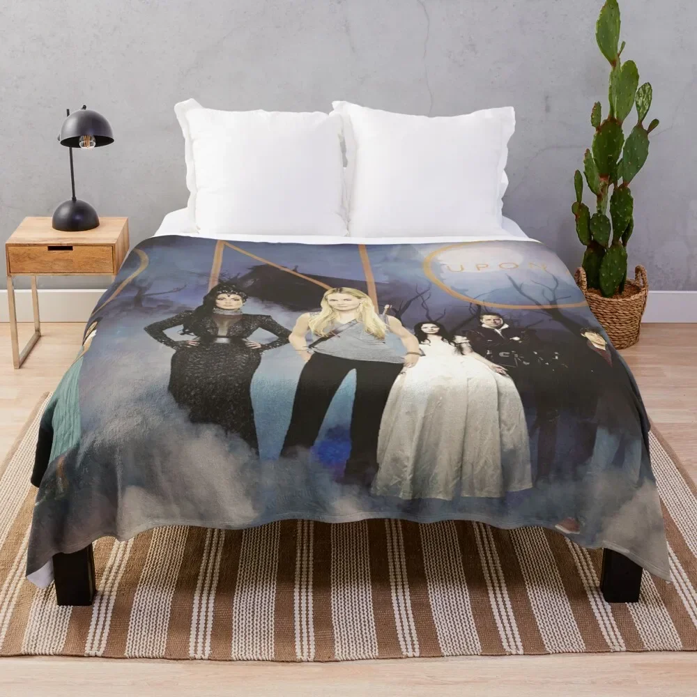 

Once Upon A Time Throw Blanket Fuzzy Plush Throw Blanket for Sofa Chair