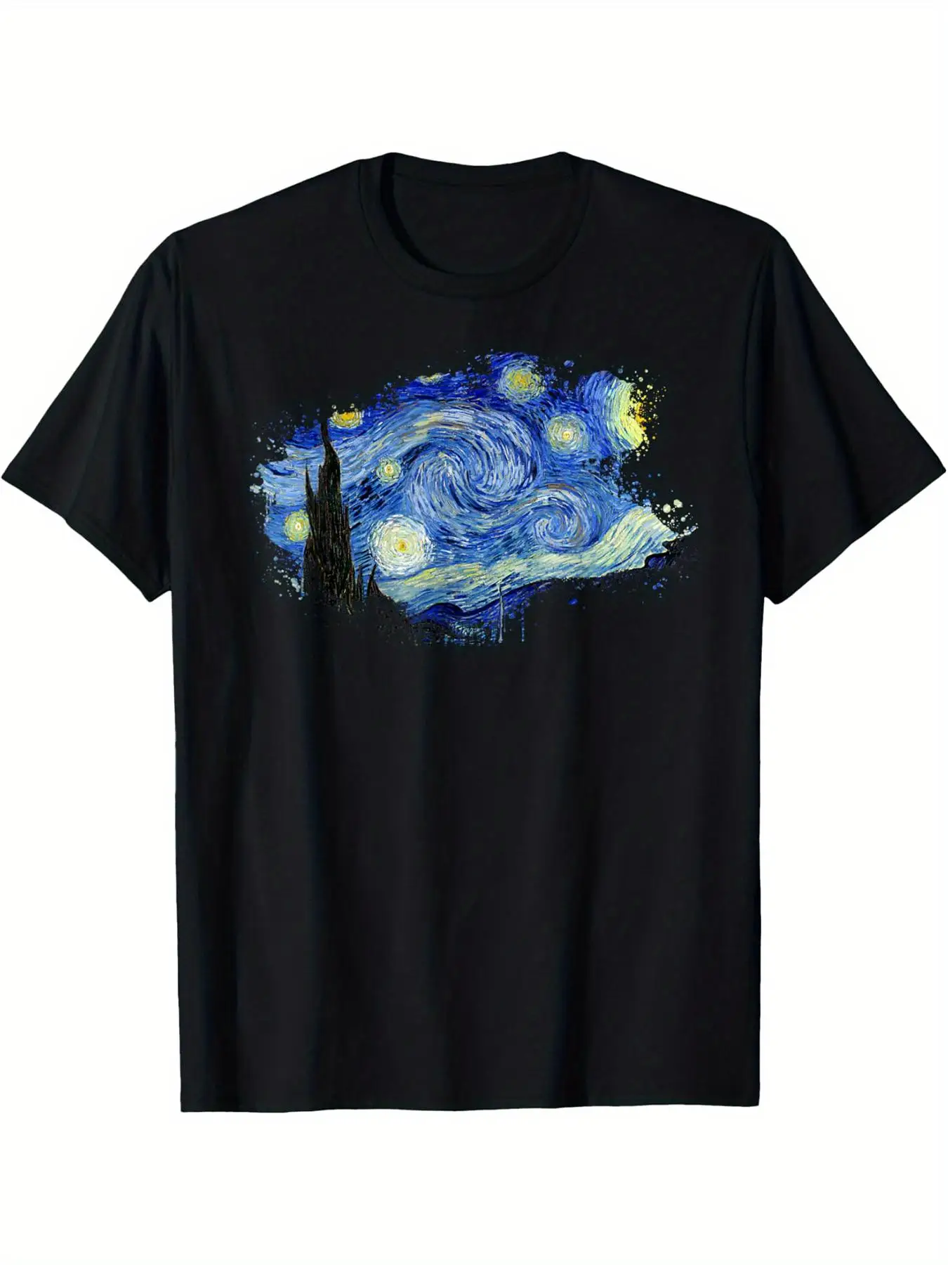 

LocalStarry Night Van Gogh Famous Art Retro T-Shirt