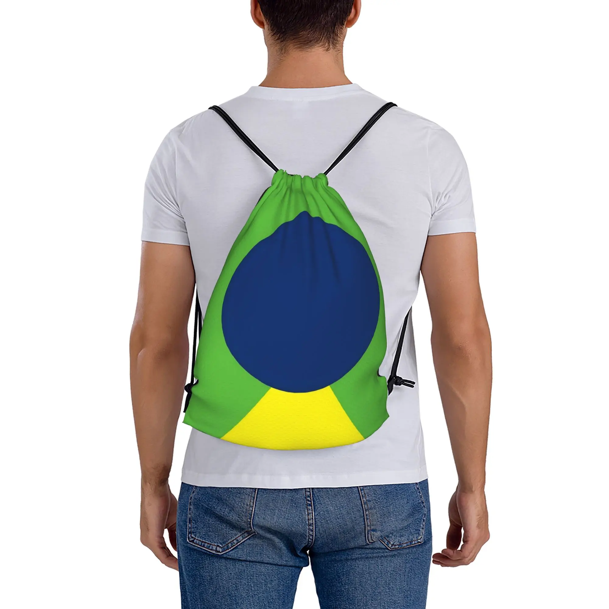 Soccer Football Fan Merch 55  Drawstring Bags Gym Unisex Storage Organize Bundle Pocket Rope Bag