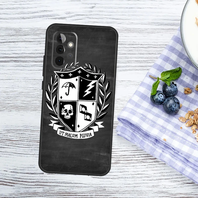 Umbrella Academy Logo Case For Samsung Galaxy A54 A34 A14 A13 A33 A53 A12 A32 A52 A71 A51 A15 A25 A55 A35 Cover