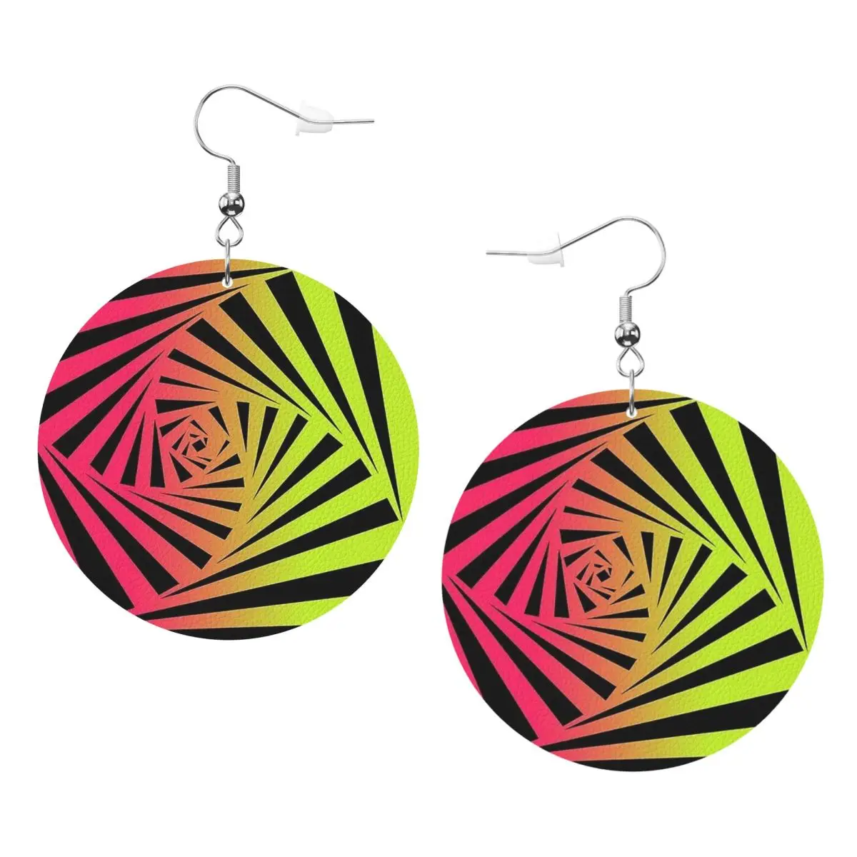 

Модные уличные серьги на заказ, кожаные серьги из ПВХ, висячие серьги, ювелирные изделия для женщин, подарок для жены, матери