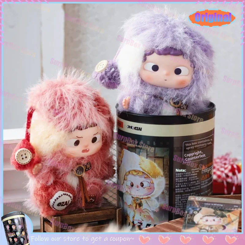 

Новый оригинальный Heyone OZAI Memory Freeze Series, плюшевая слепая коробка V3, загадочная коробка, милые игрушки, кавайные аниме-фигурки, куклы, игрушка в подарок