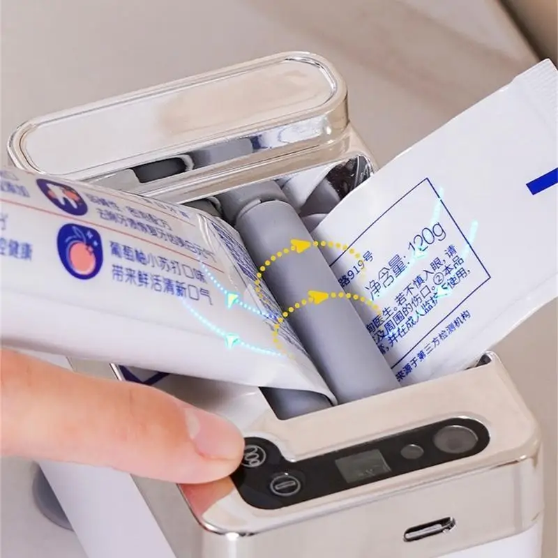 

Современный бесконтактный дозатор зубной пасты, выпуск 2024 г., с сенсорной технологией, регулируемой зарядкой через USB X3UC