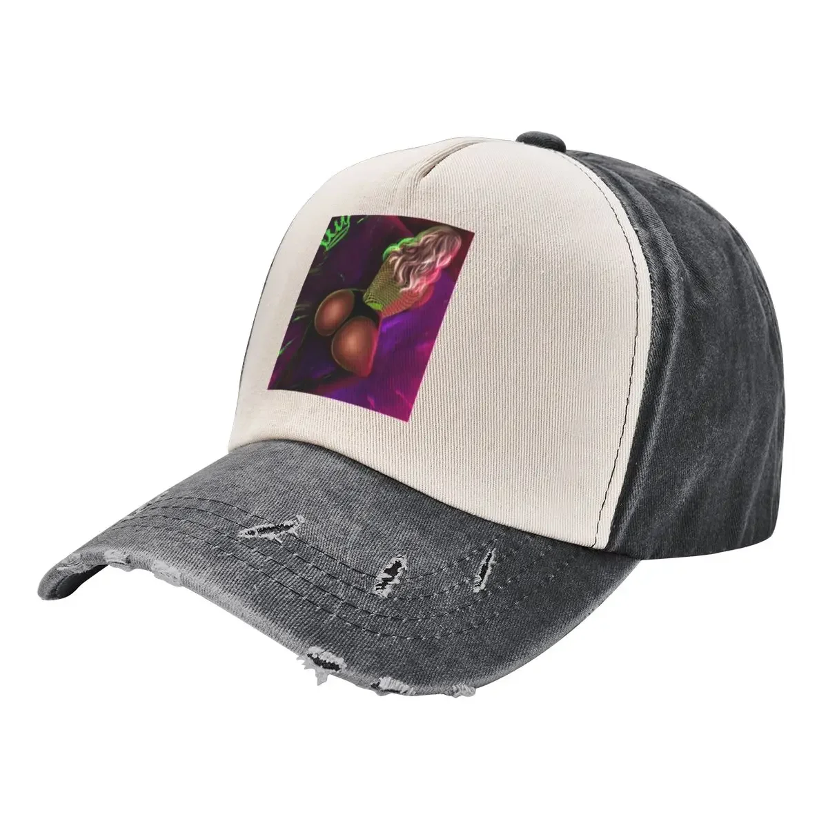 

Peaches & Cream - Queen of the PAWG’s Baseball Cap Christmas Hat black Ladies Men's