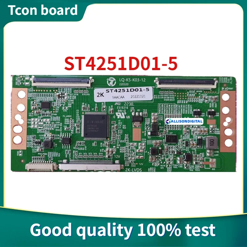 Brand New Upgraded Tcon Board ST4251D01-5 2K 4K 60PIN