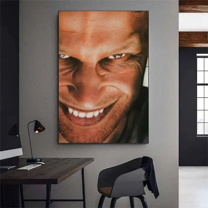 Aphex Twin DJ POSTER Poster Prints Wall Pictures Living Room Home Decoration Small