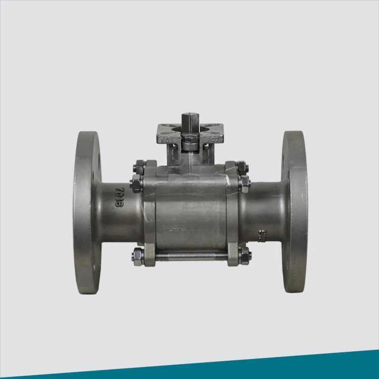 Three-piece Flange Ball Valve High Platform Chemical Department Thick Flange Three-piece Ball Valve Q41F-16P