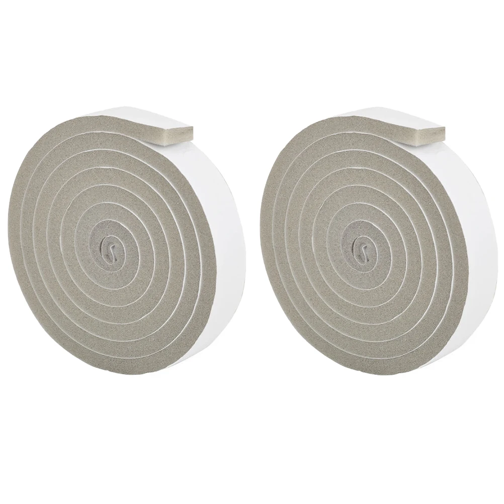

2pcs 2 Rolls Door Sealing Strip Self Adhesive Foam Insulation Windproof Seal Tape Soundproof Hardware Dustproof