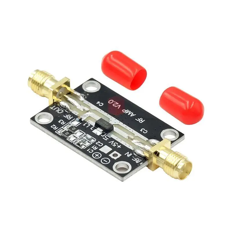 Ultra-low noise figure (NF) of 0.6dB, high linearity, 0.05-4G broadband amplification, low noise amplifier (LNA) input down to -