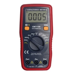 CM7115B Capacitance Meter Digital Multimeter LCD Display Measurement Tool,CM-7115A Upgrade