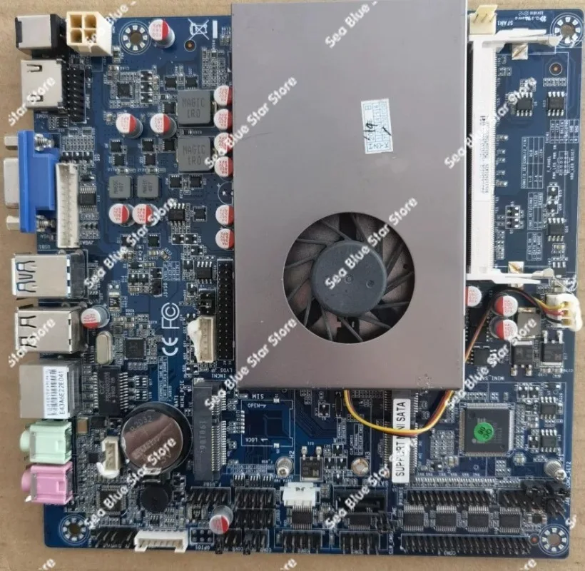 ITX-3320MTD-6CD8 I5  all-in-one advertising machine ITX industrial control main board  second-hand disassembly main board