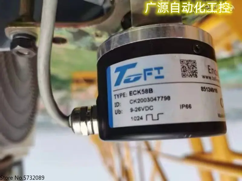 

Фотоэлектрический Поворотный энкодер ECK58B 851249/10, полностью замененный