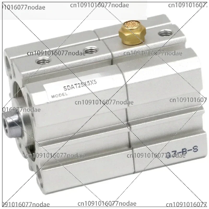 Position Dual Stroke Force Cylinder SDAT80X25/63/50/40 with Magnetic External Teeth