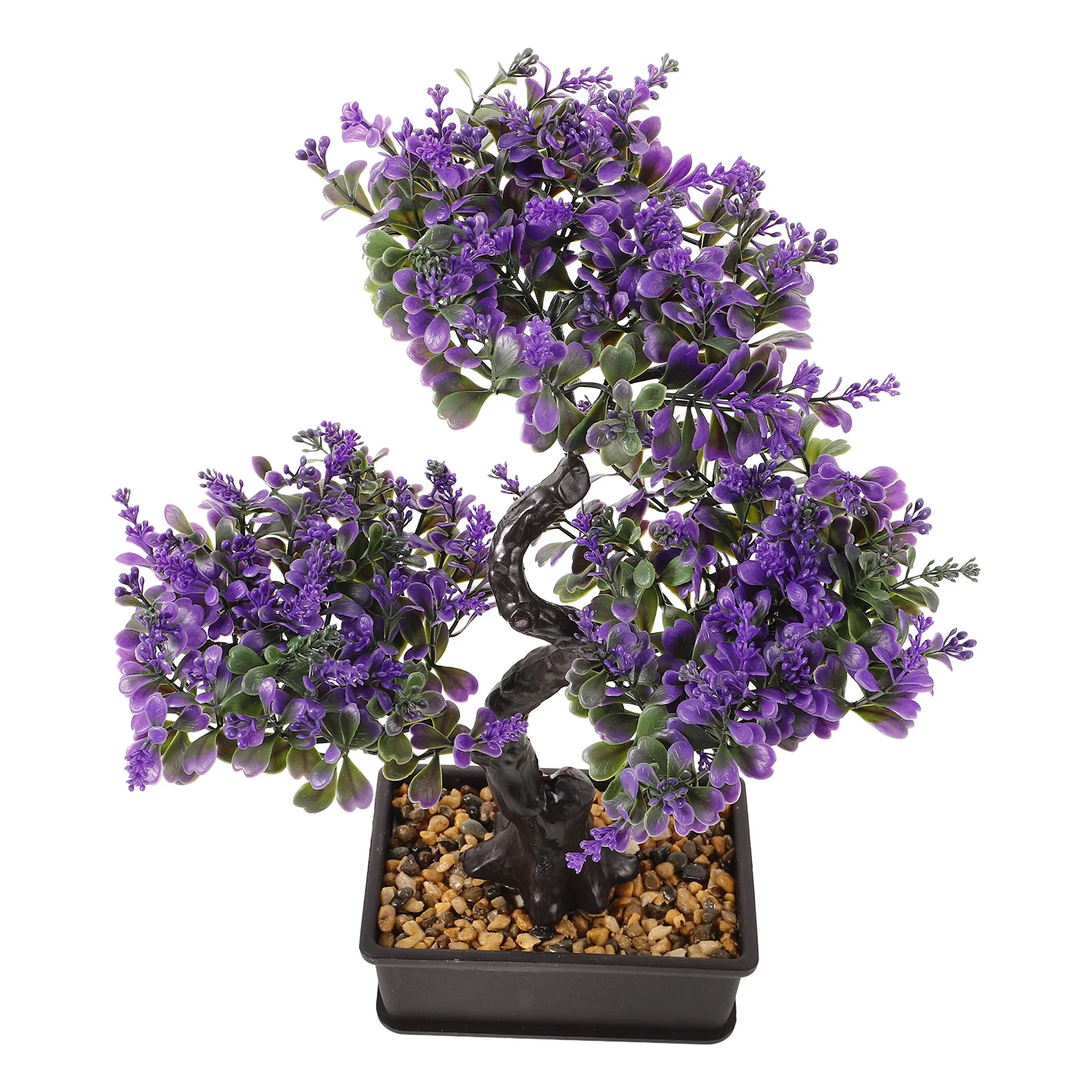 Planta artificial em vaso, árvore de bonsai falsa, plantas de simulação decorativas para casa, escritório, decoração interna, planta em vaso falso