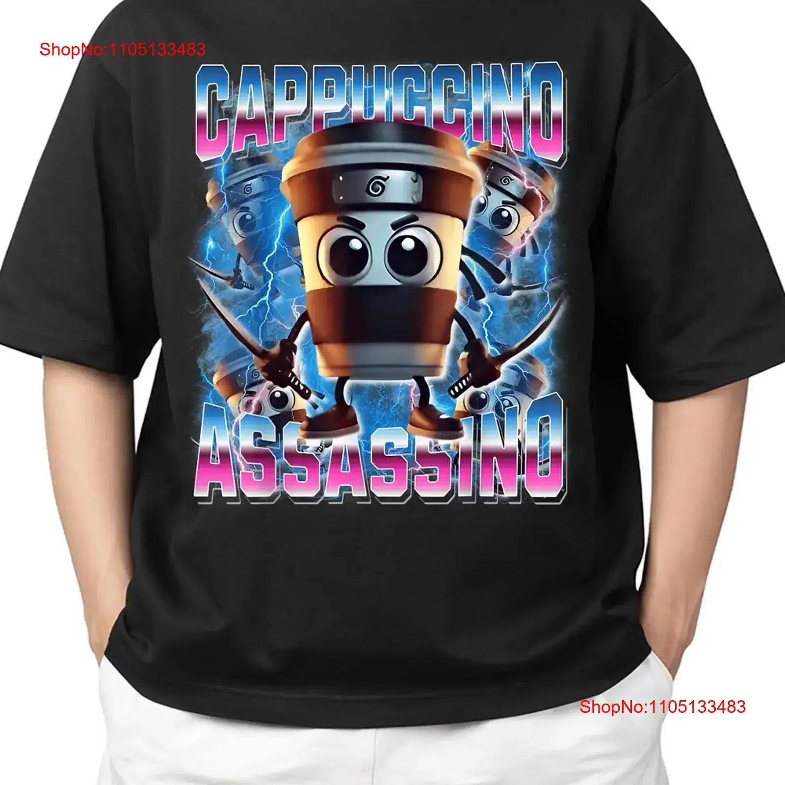 

Italian Brainrot Funny Gen Z T Shirt Vibe for Adults S 4XL vintage Washed graphic Stretched homme Comfortable Breathable Soft