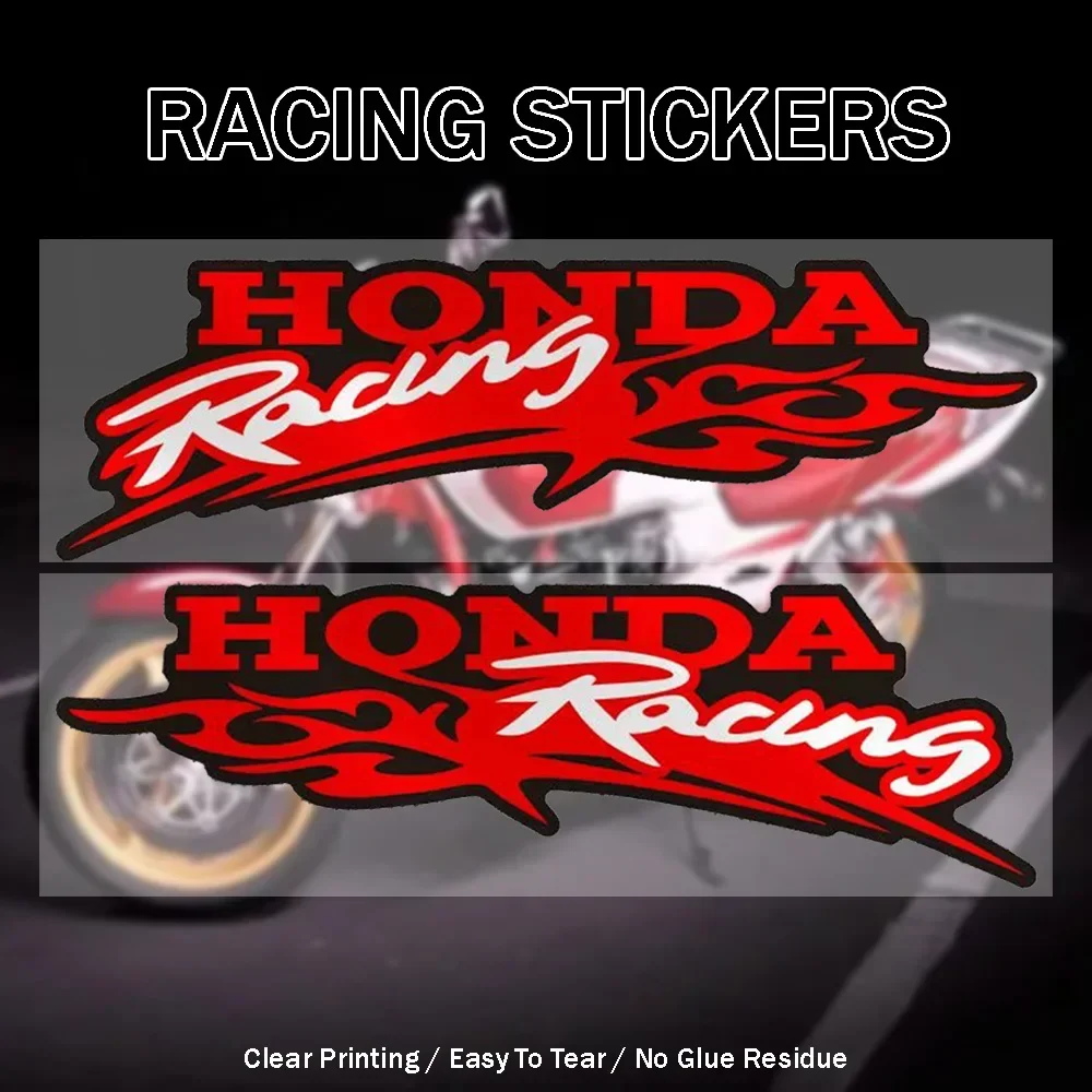 

For Honda PCX NS150GX CBR600RR CBR1000RR Motorcycle Fuel Tank Stickers Waterproof Reflective Helmet Stickers HONDA Racing Decals