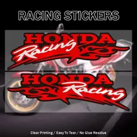 For Honda PCX NS150GX CBR600RR CBR1000RR Motorcycle Fuel Tank Stickers Waterproof Reflective Helmet Stickers HONDA Racing Decals