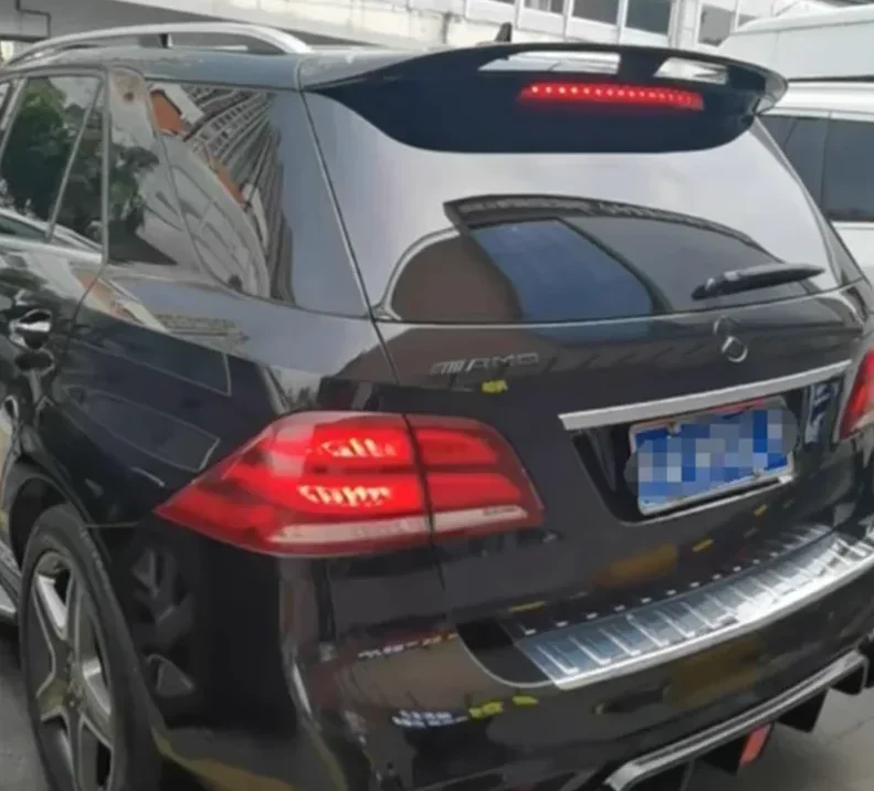 Car Rear Roof Spoiler Exterior Part Car Rear Spoiler Wing For Mercedes-Benz GLE ML-Class W166 GLE350 400 ML350 ML400 2012-2019