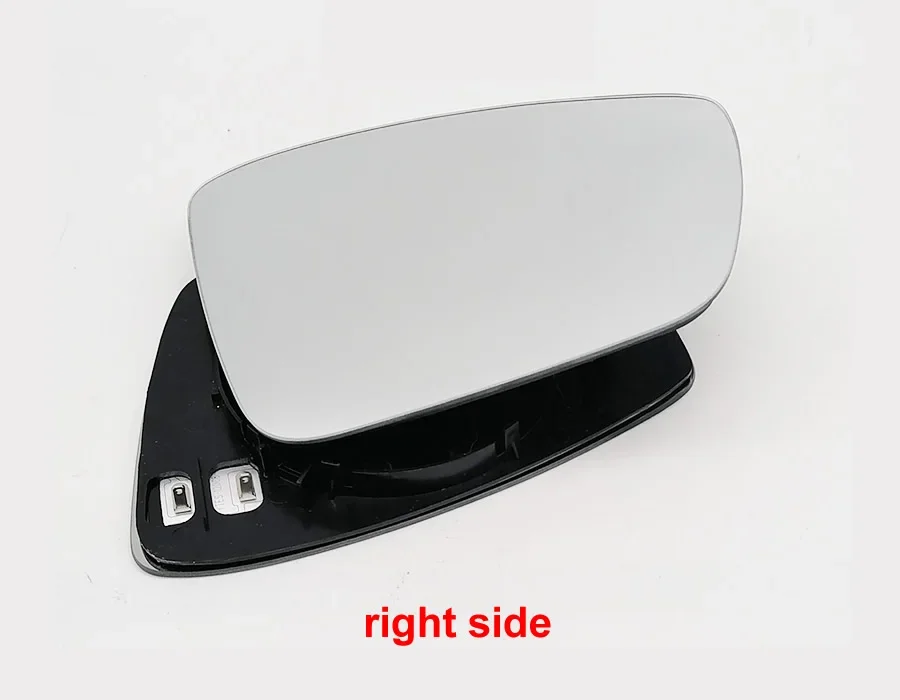 For Volkswagen VW Polo 2014 2015 2016 2017 2018 Car Side Mirrors Rearview Mirror Lens White Glass with Heated Function 1PCS