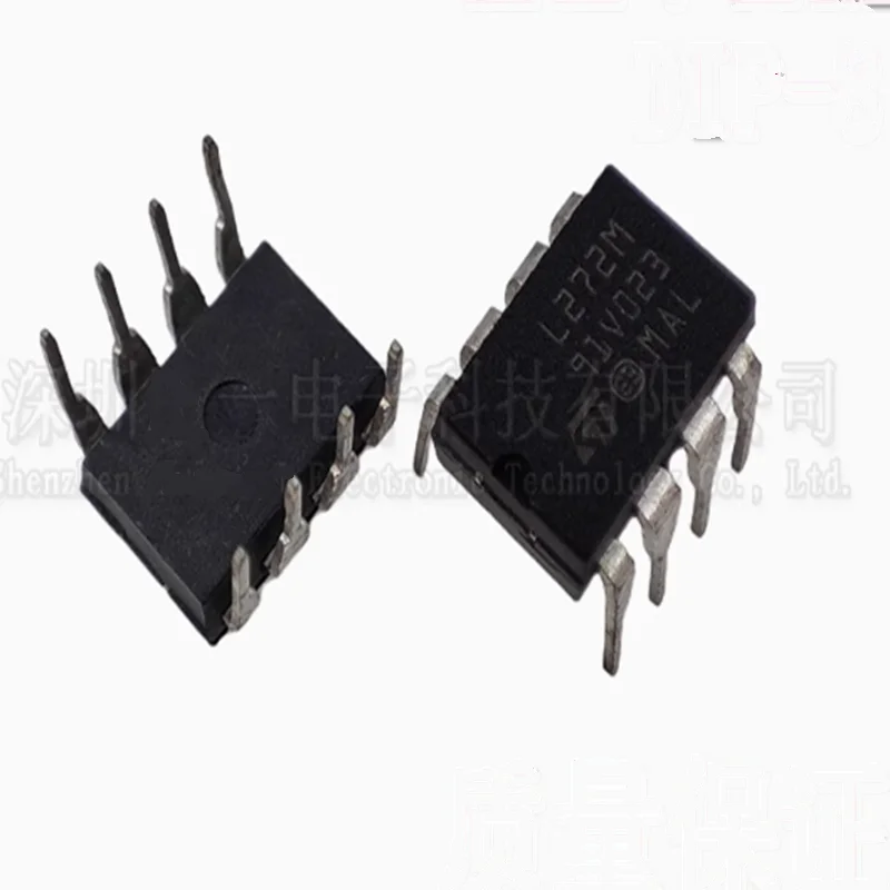 10PCS-50PCS L272M L272MS DIP-8 Dual Operational Amplifier IC  1 V/μs, 4V to 28V