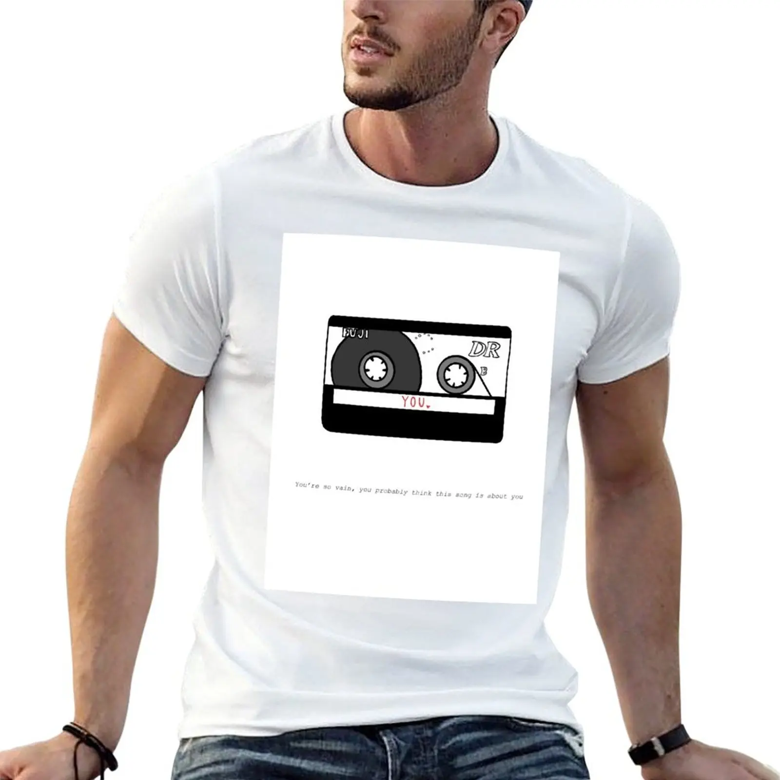 You’re So Vain - Carly Simon T-Shirt Simple Solid Color Crew Neck Tee