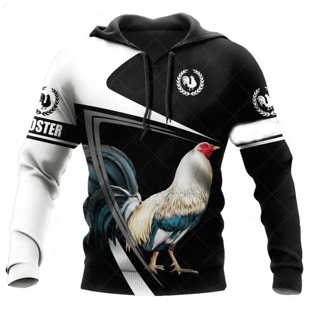 Men\'s Hoodie Mexican Hoodies 3D Print Mexican Rooster Graphics Tops Autumn Long Sleeve Streetwear Hooded Hoodie For Men Clothes