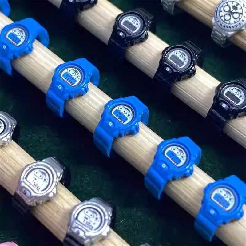 YYDS MR. الشكل 1/12 مشهد الجندي لعبة كلاسيكية ساعة معصم نموذج عالي الجودة اكسسوارات تناسب 6 ''عمل دمية الجسم في الأوراق المالية #3