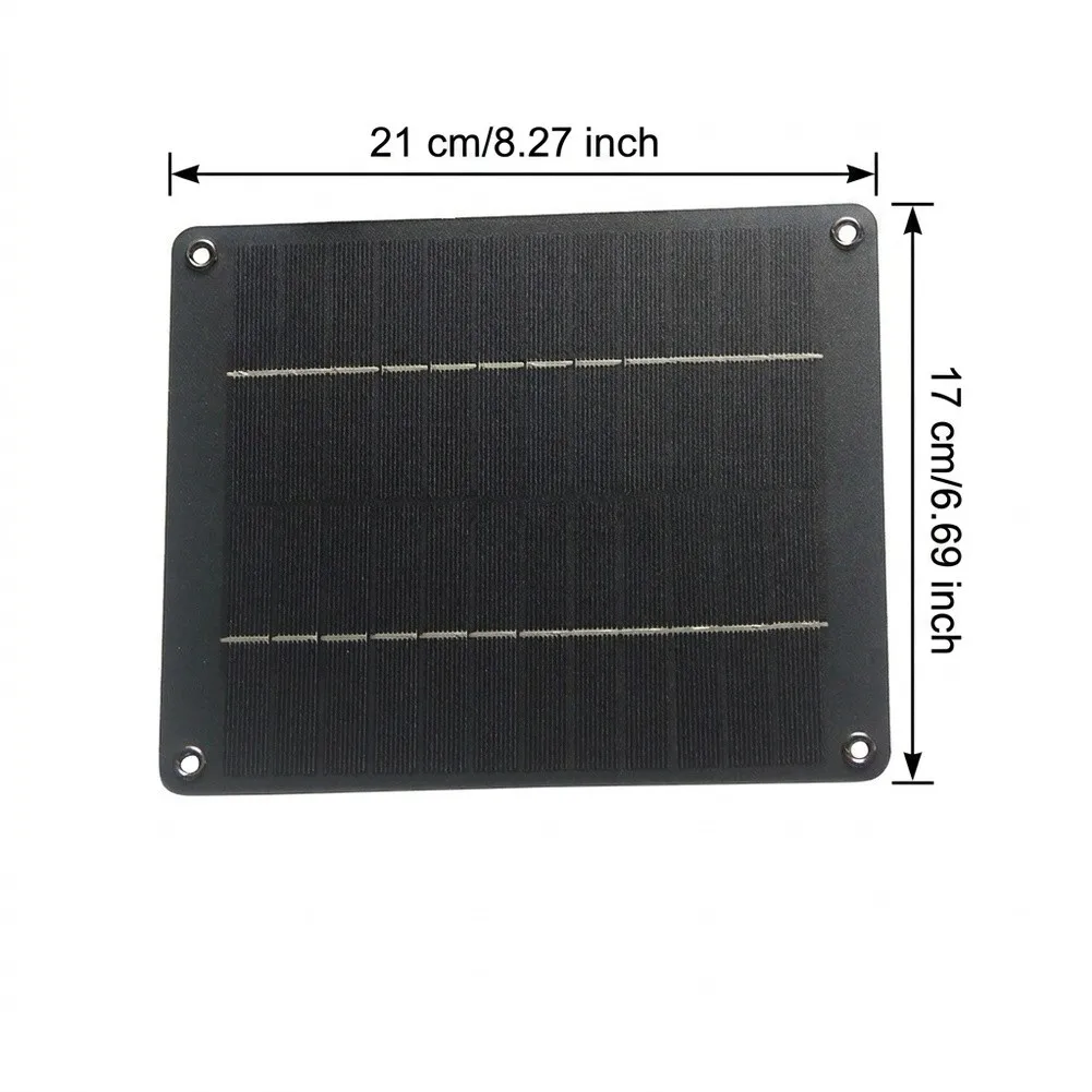 6W 12V Monocrystalline Solar Panel For Outdoor Lights,Pumps&Small DIY Systems Weatherproof High Efficiency PV Module For Garden