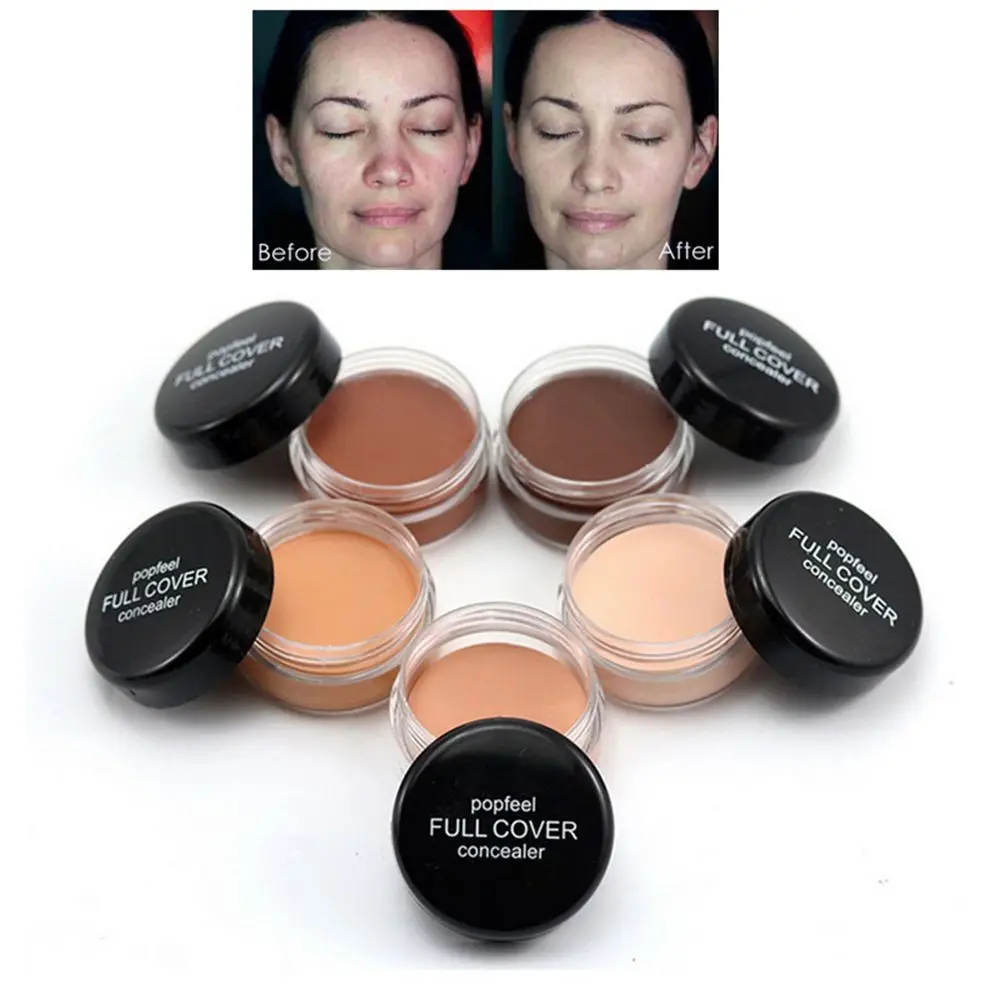 Beauty Tool Natural Oil Control Make Up Contouring Cream Wrinkle Foundation Cream Cosmetic Base Primer Face Concealer