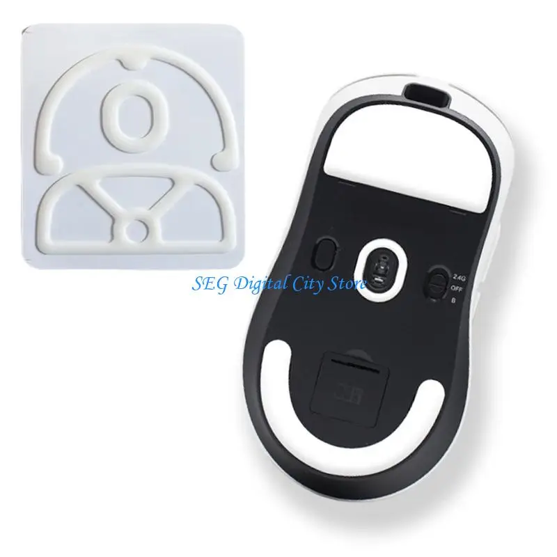 U75B 1Pack EsportsTiger Kryos Version Mouse Skates Mouse Feet Sticker for Mchose Mouse Glides