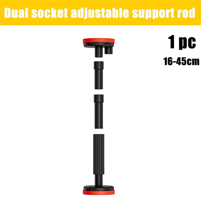 

A95I-Adjustable Bed Frame Anti-Shake Tool 1PCS Load Bearing Support Rod, Headboard Stoppers, Easy Installation