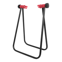 Bike Stand Rack Durable Iron Material Non-Slip Rubber Base Easy Storage and Carry Adjustable Plastic Hook for Mountain Bikes