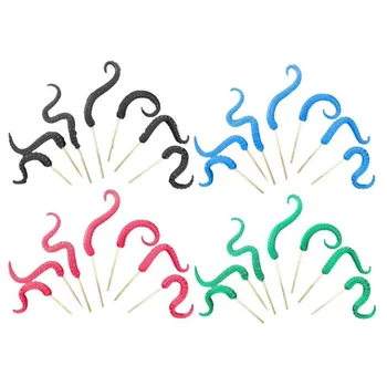 문어 식물 포스트 화분 장식, 바다 촉수, 송진 장식, 촉수 식물 포스트 장식, 7 피스 세트