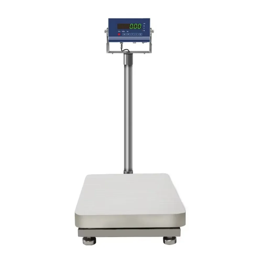 HTW-B2 300kg/500kg High  Precision  Wireless Scale Weighing Platform Scale Stainless Steel LED Indicator Bench Scale