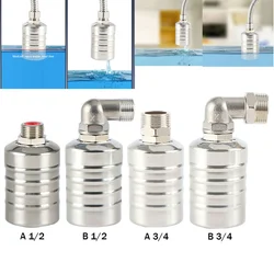 Floating Ball Valve Stainless Steel Automatic Water Level Control Valve Waterproof Corrosion Resistant Kitchen Accessories