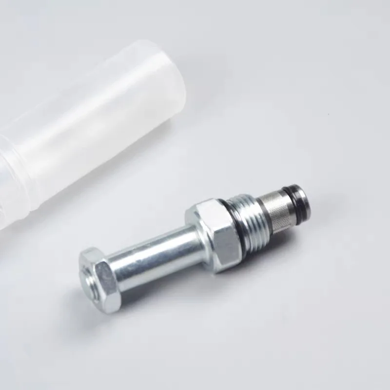 Hydraulic Threaded Cartridge Solenoid Valve 2 Position 2 Way Normally Closed DHF08-220H LSV08-2NCP-M DC12V/DC24V/AC220V 250bar