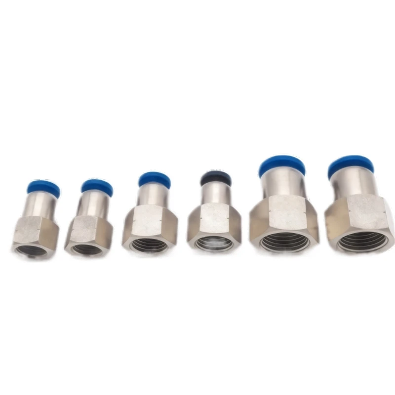 

Пневматический быстрый соединитель PCF с внутренней резьбой NPT к полиуретановой трубке 4/6/8/10/12 мм и 1/8-1/2 дюйма