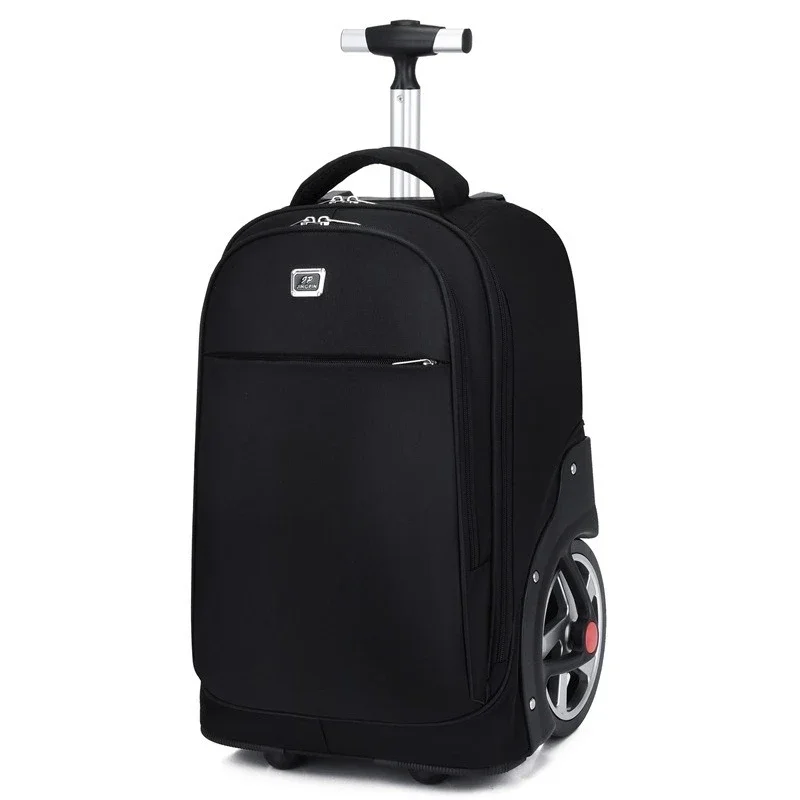 

Junior high school students can climb stairs on big wheels, waterproof and silent backpack.