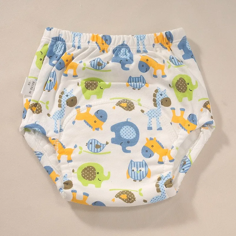 Neugeborenen Training Hosen Baby Shorts Einfarbig Waschbar Unterwäsche BABY Junge Mädchen Tuch Windeln Mehrweg Windeln Säuglings Höschen – Detail 6